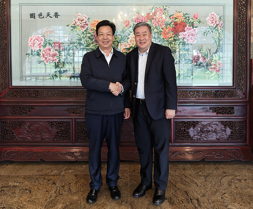 陈得信拜会中国驻秘鲁大使宋扬